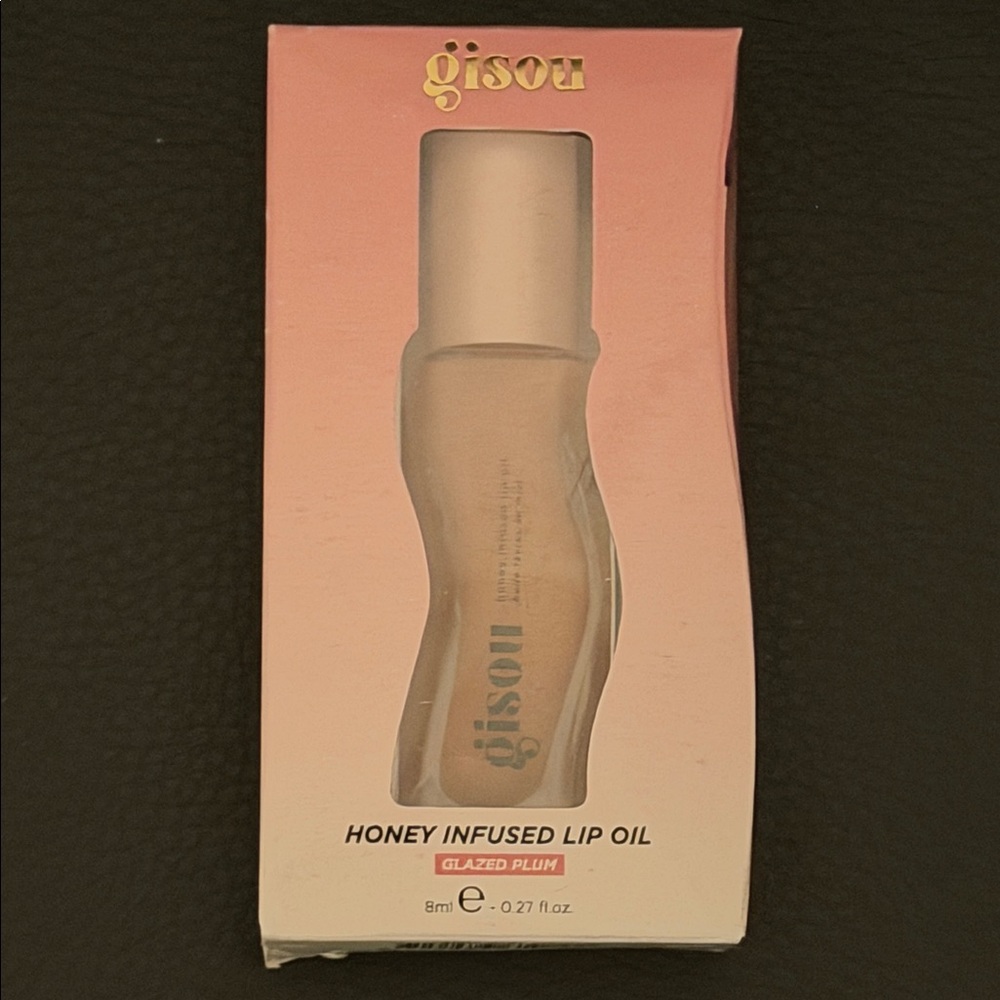 Gisou Honey Infused Lip Oil — Glazed Plum